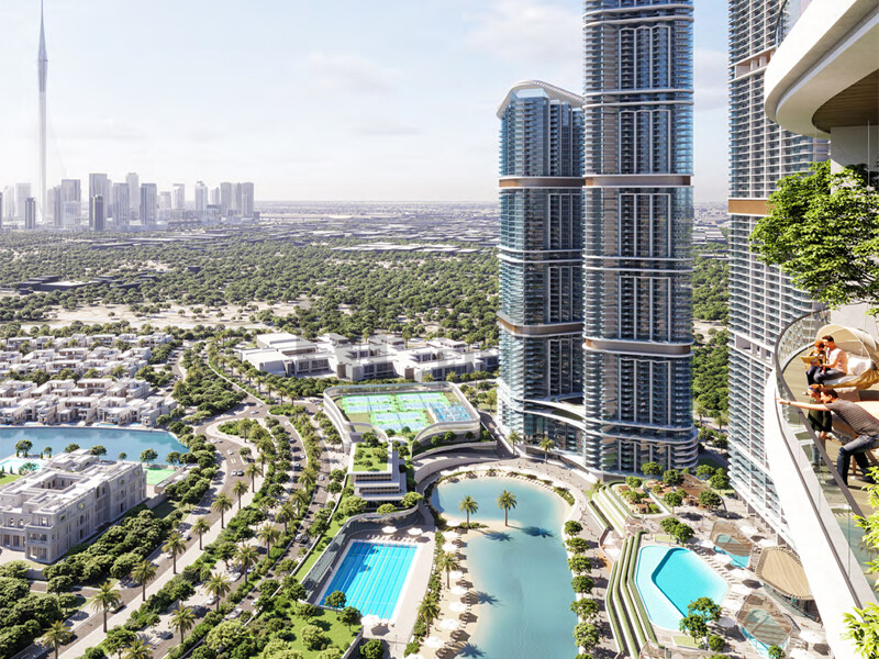 Property for Sale in - 310 Riverside Crescent,Sobha Hartland,MBR City, Dubai - Lagoon Views | Luxury Living | Flexible Payment Plan